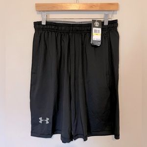 New with tags black Under Armor shorts, men’s size M